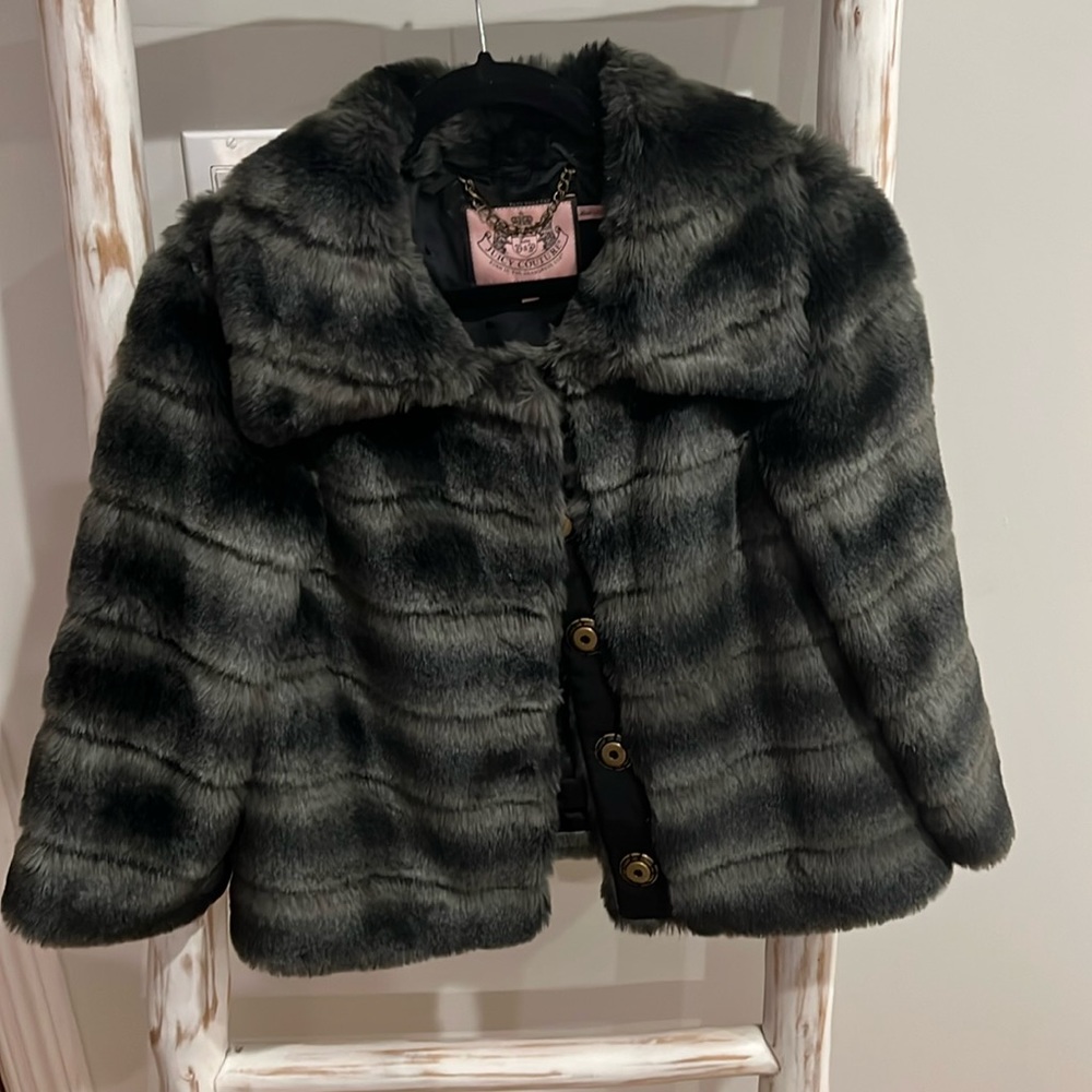 Juicy Couture Born In The Glamorous Faux Fur Coat